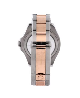  Oyster Perpetual Yacht-Master Chocolate Brown Automatic Watch in Stainless Steel and Rose Gold 37mm