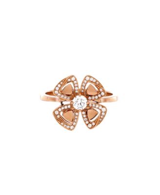  Fiorever Ring 18K Rose Gold and Diamonds