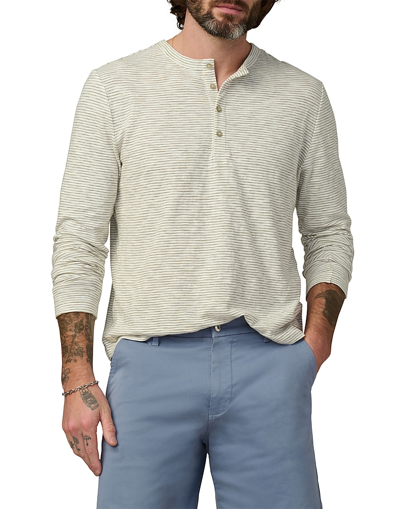 Joe's Jeans Stripe Henley Shirt