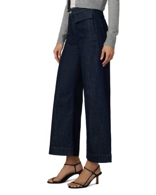 The Irina High Rise Wide Leg Jeans in Rinse