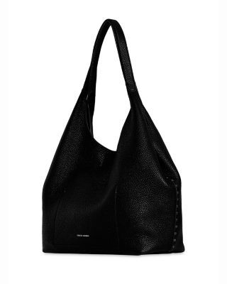 Darren Signature Large Pebbled Leather Tote Bag