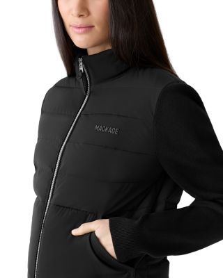 Ladies Mixed Media Jacket