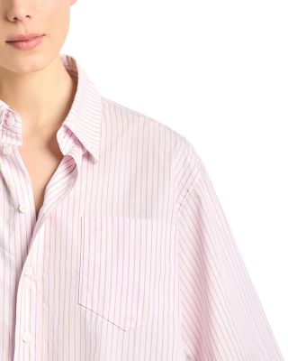 Ember Cropped Button Shirt