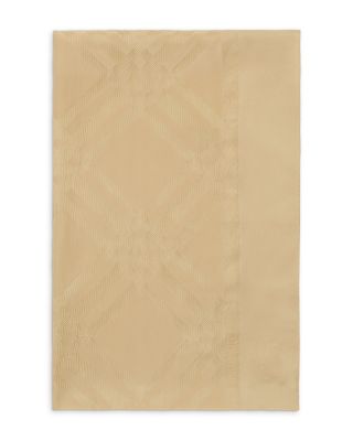 Wide Check Silk Scarf
