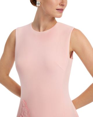 Cleo Appliqu&eacute; Sleeveless Midi Dress