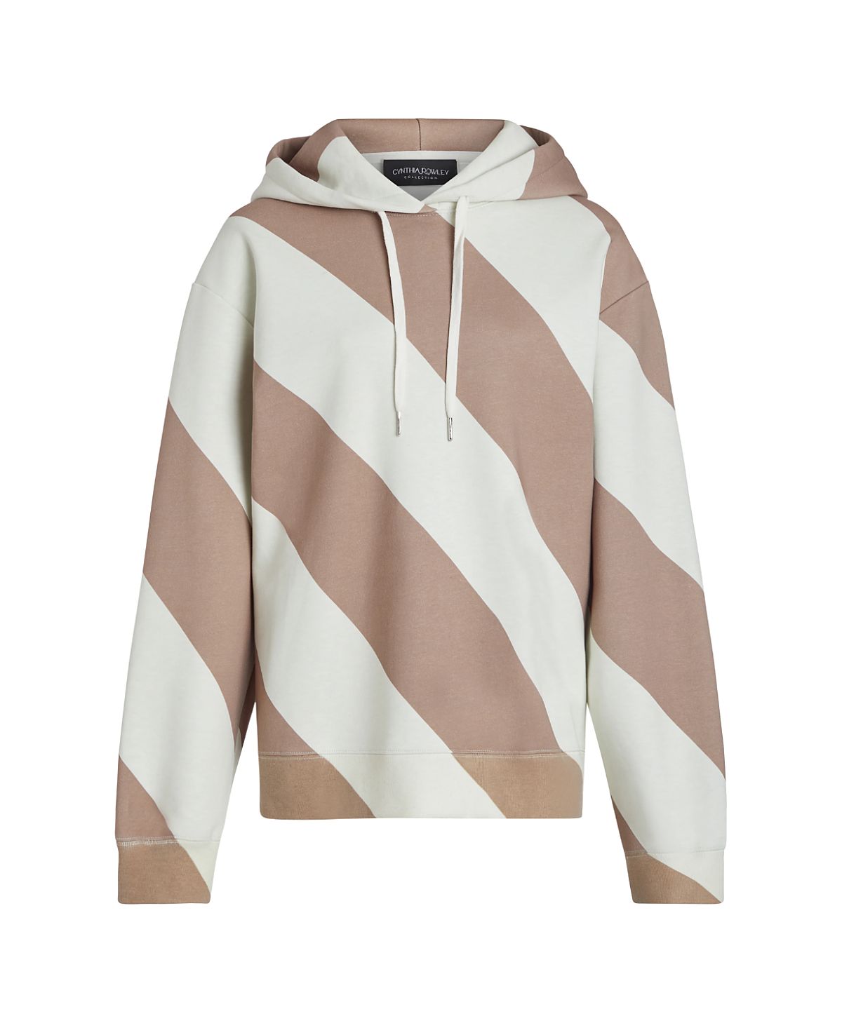 Cynthia Rowley Drew Striped Hoodie