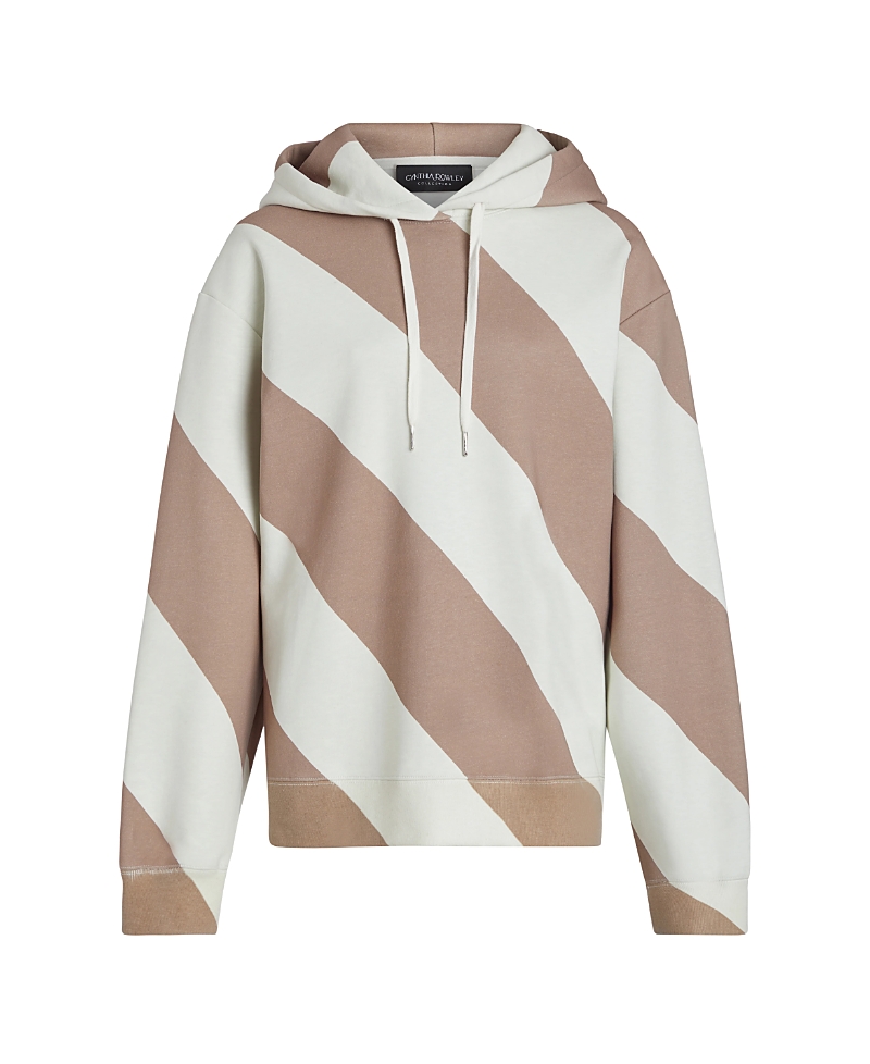 Cynthia Rowley Drew Striped Hoodie