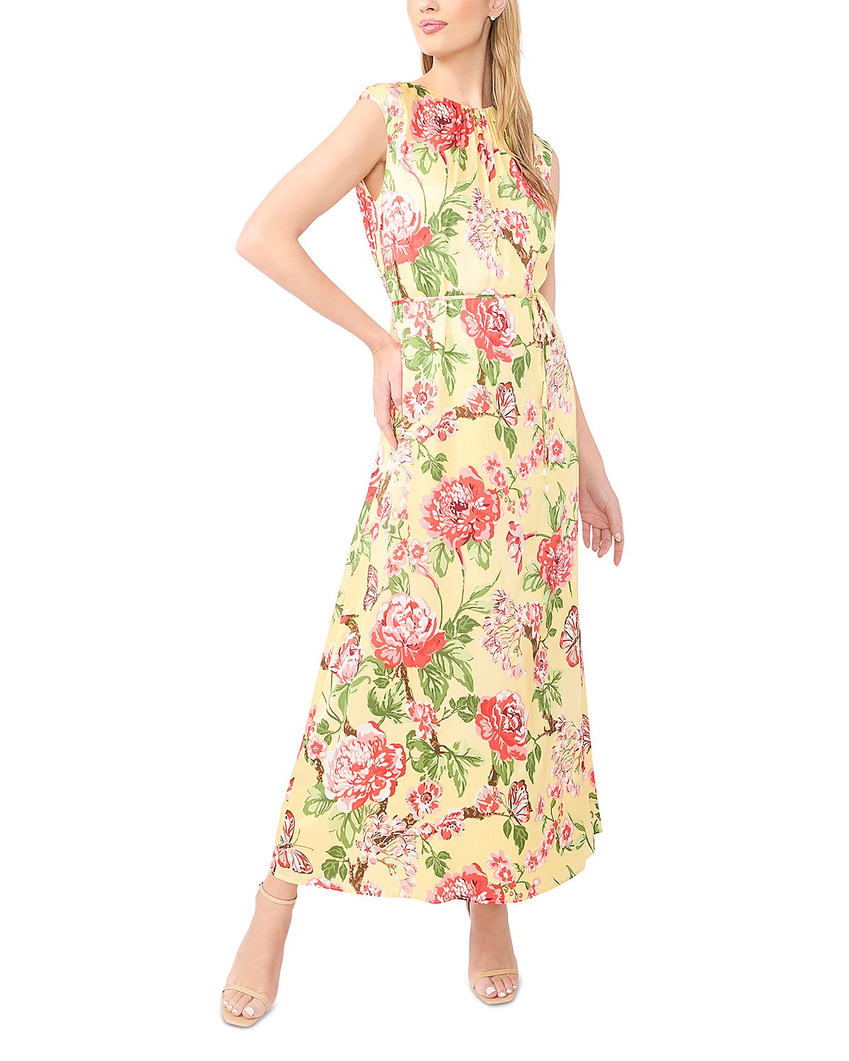 Ted Baker Parker Gathered Neck Maxi Dress