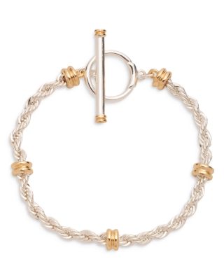 Two Tone Rope Flex Bracelet