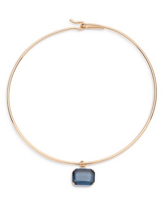 Hard Stone Pendant Necklace