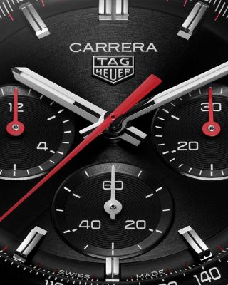 Carrera Glassbox Chrono Watch, 41mm