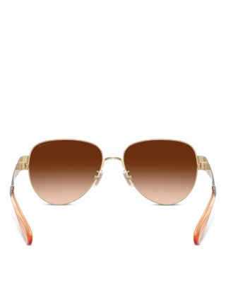 Aviator Sunglasses, 57mm