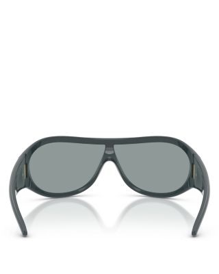 Wrap Around Shield Sunglasses, 133mm