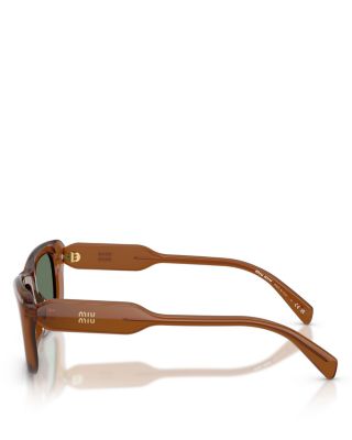 Rectangular Sunglasses, 56mm