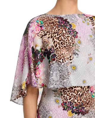 Izel Cape Maxi Dress