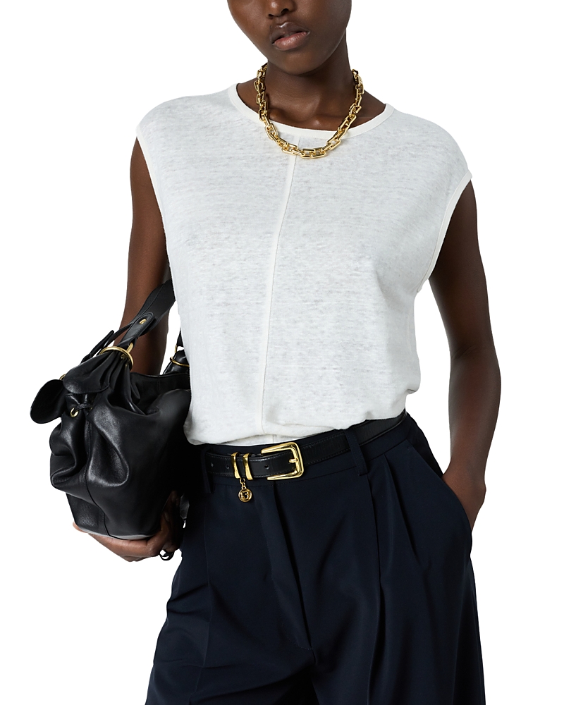 Gerard Darel Michele Linen Top