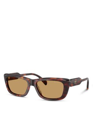 Rectangular Sunglasses, 56mm