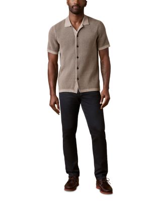 Short Sleeve Sunwashed Sweater Shirt