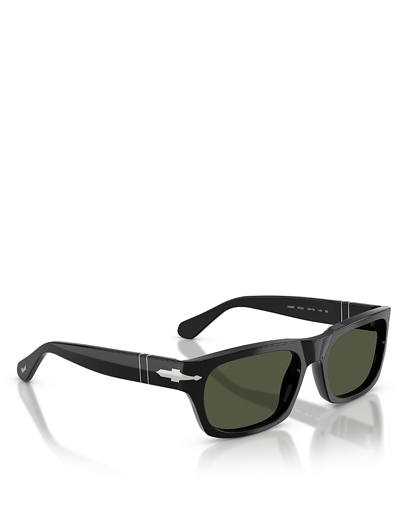 Persol Rectangular Sunglasses, 58mm