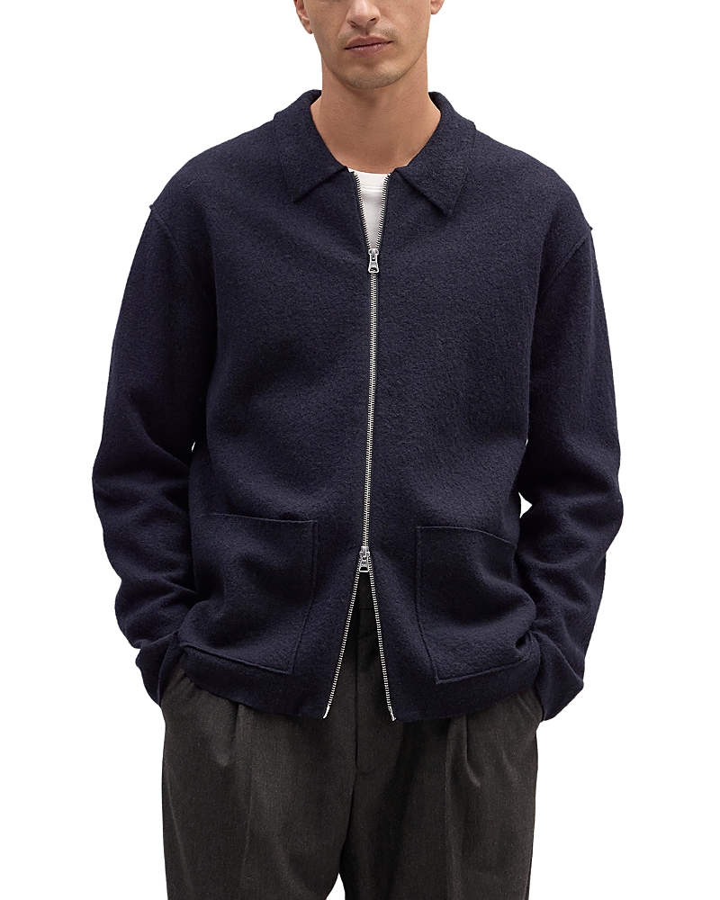 NN07 Jonas Zip Front Cardigan
