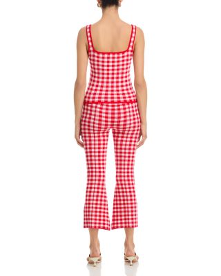 Gingham Knit Top - Exclusive