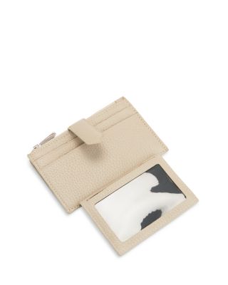 Zippered Compact Card Case Wallet