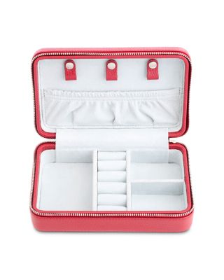 Zippered Luxe Travel Jewelry Case
