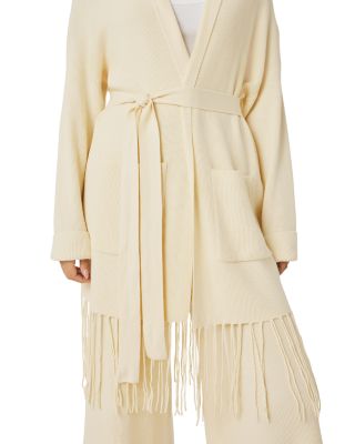 x &commat;Cellajaneblog Fringe Open Front Cardigan Sweater