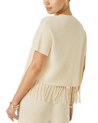 x &commat;Cellajaneblog Fringe Sweater