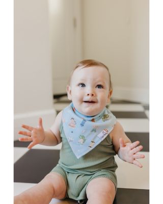 Boys' Speedster Bandana Bib, 4 Pack - Baby