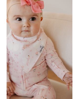 Girls' Katerina Bandana Bib, 4 Pack - Baby