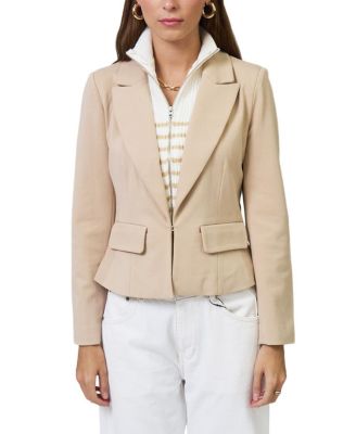 Women's Chloe Nautical Stripe Sweater Dickey Jacket