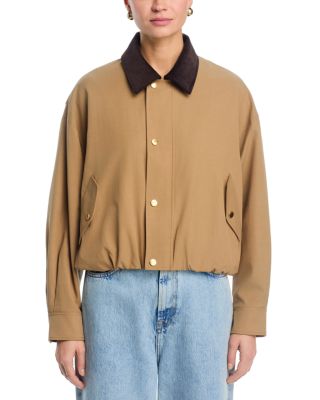The Corduroy Collar Bubble Jacket