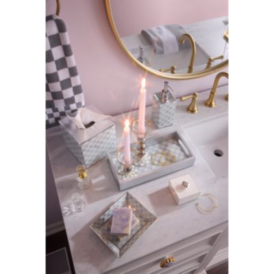 Sterling Check Bath Collection