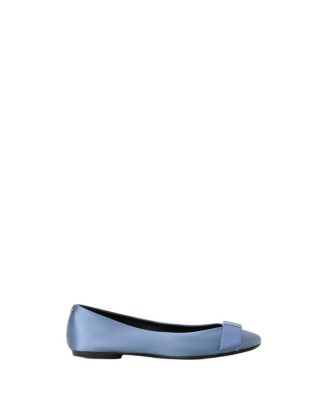 Women's BLUE THE BALLERINA WITH A SATIN BOW