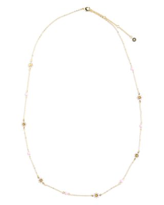 Mixed Stone Flower Strand Necklace, 28-31" - Exclusive