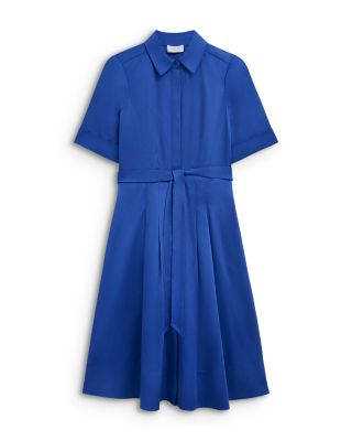 Brigitta Concealed Button Shirt Dress