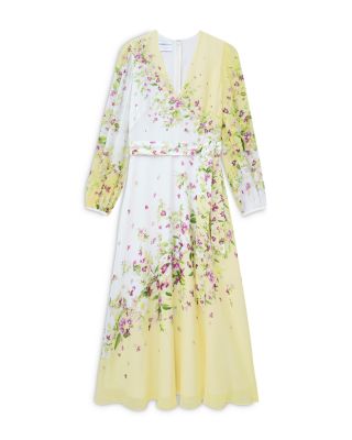 Ariel Silk Floral Dress