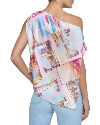 Driselle Scarf Top