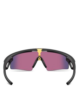 Sphaera Strike Rectangular Shield Sunglasses, 37mm