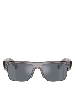 PR Rectangular Sunglasses, 55mm