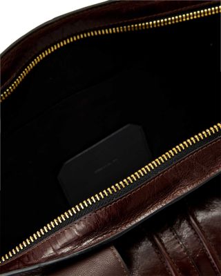 Jean Rey Large Leather Tote Bag