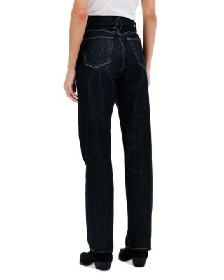 London High Rise Straight Jeans in Empty Sky