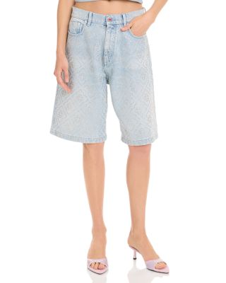 Hotfix Baggy Denim Shorts