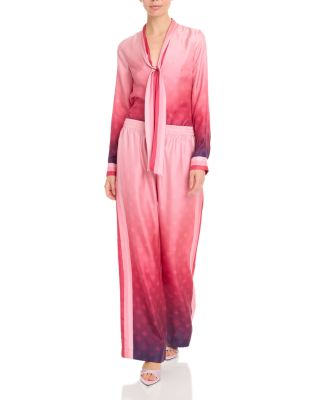 Silk Pull On Pants