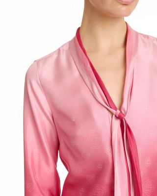 Silk Scarf Blouse