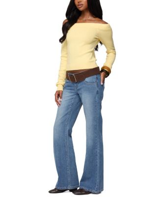 Elona Off Shoulder Knit Top