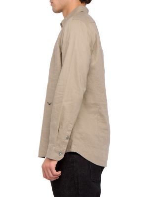 Classic Collar Linen Shirt