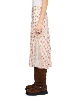 Jayla Lace Inset Skirt