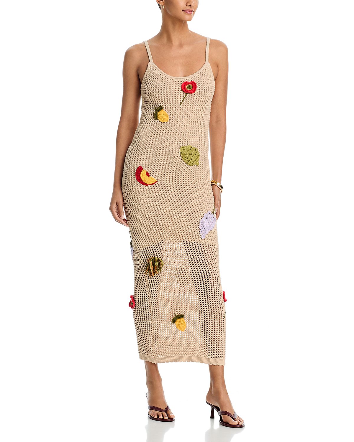 Aqua Sleeveless Knit Dress - Exclusive